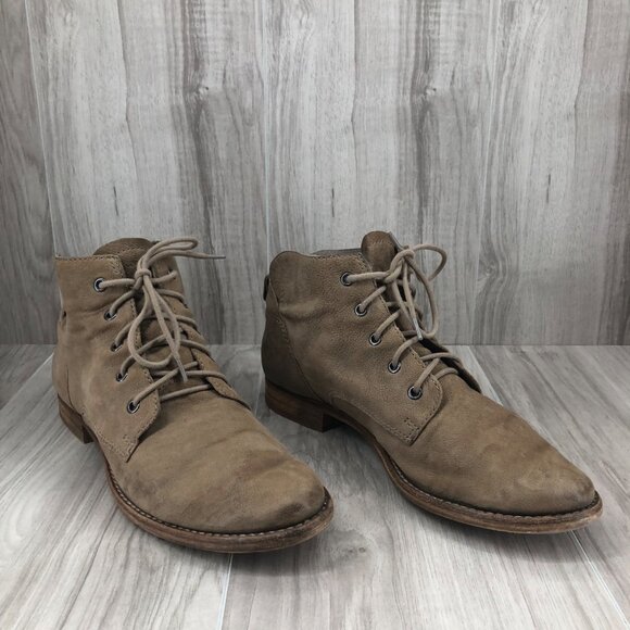 Sam Edelman Tan Ankle Boots - Picture 4 of 10